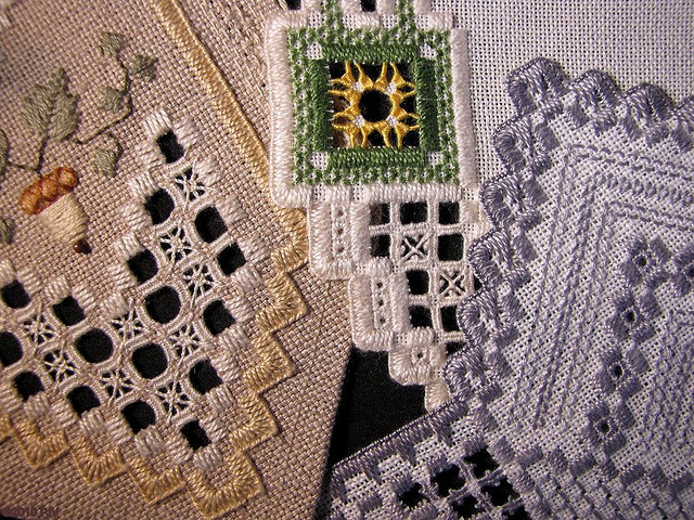 Everything you need for hardanger embroidery