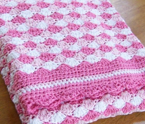 Crochet Sell Stitch Tutorial and Patterns  Stitch Piece n Purl