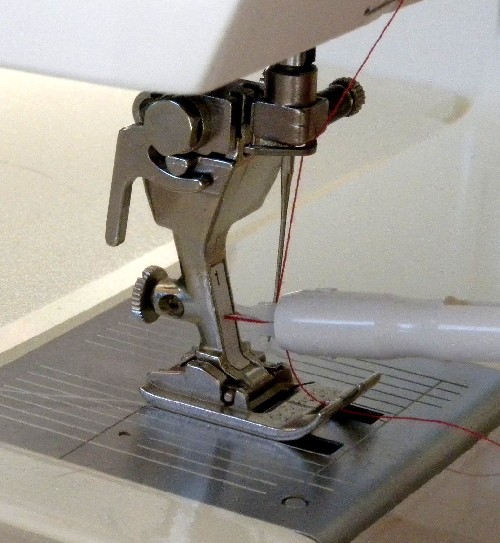 How to thread a Brother self-threading sewing machine 