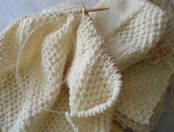 Knitting Double Moss Stitch Photo