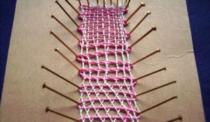 Bobbin Lace Making Photo