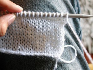Pictures of Stockinette Stitch