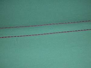 Difference between Flat Felled Seam and French Seam Picture