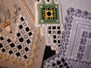 Hardanger Embroidery Picture