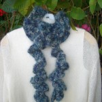 Potato Chip Scarf Crochet Pattern Photo