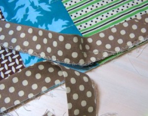 Pictures of Quilt Binding Tutorial