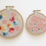 Lazy Daisy Hand Embroidery Pictures