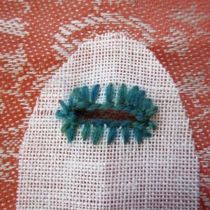 Blanket Stitch around Buttonhole Pictures