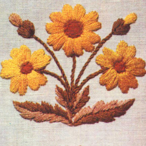 Satin Stitch Embroidery
