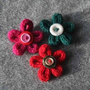 Images of Spool Knitting Flowers