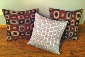 DIY No-Sew Throw Pillow Covers Image