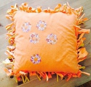 No-Sew Pillow Covers with Fringe Picture