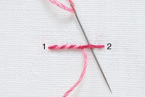 Whipped Back Stitch