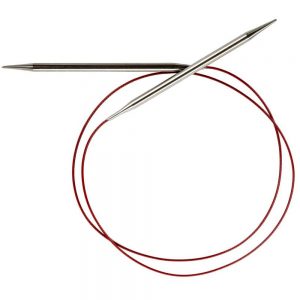 ChiaoGoo Red Lace Circular Stainless Steel Knitting Needle