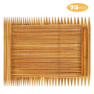 Double Pointed Bamboo Knitting Needles Set