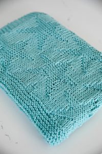 Baby Blanket with Stars Knitting Pattern