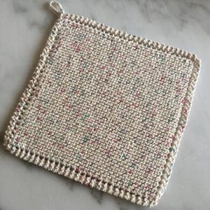 Free Basic Knit Dishcloth Pattern