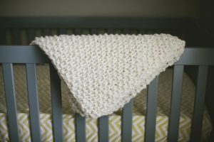Chunky Knit Baby Blanket