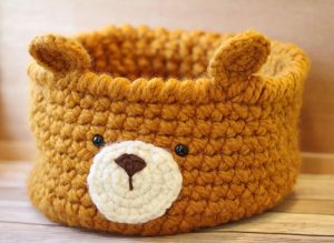 Crochet Animal Basket Pattern