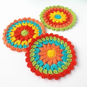 Crochet Circle Coasters