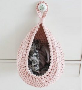 Crochet Hanging Basket Free Pattern