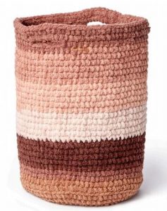 Crochet Laundry Basket