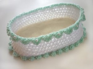 Crochet Moses Basket Pattern