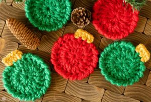 Crochet Ornament Coasters