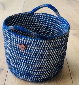 Crochet Rope Basket