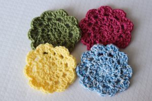 Crochet Round Coaster Pattern