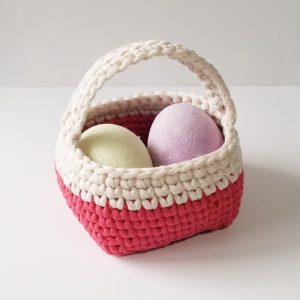 Crochet Square Basket Pattern