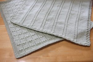 Easy Knit Baby Blanket Pattern Free