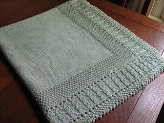 Free Baby Blanket Knitting Pattern