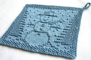 Free Christmas Dishcloth Knitting Pattern