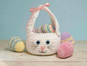 Free Crochet Easter Basket Pattern