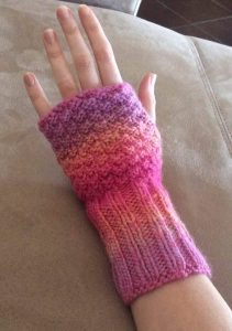 Free Fingerless Gloves Knitting Pattern