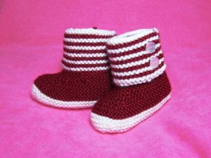 Free Knitting Patterns for Baby Booties and Socks