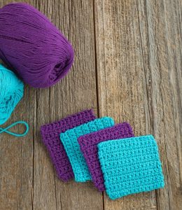 Crochet Square Coasters for Beginners