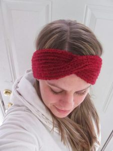 Knit Twist Headband