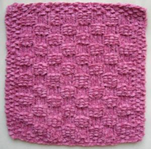 Knitted Dishcloth Pattern
