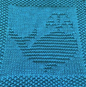 Knitted Fish Dishcloth Pattern