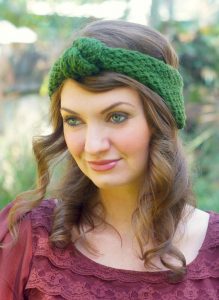 Knitted Knot Headband