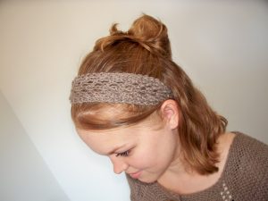 Lace Headband Knitting Pattern