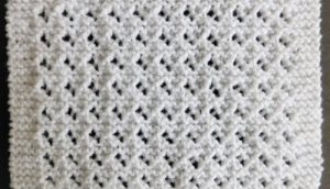 Lacy Baby Blanket Knitting Pattern