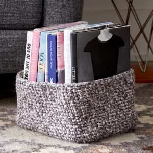 Rectangle Crochet Basket Pattern