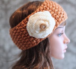 Seed Stitch Headband Knitting Pattern