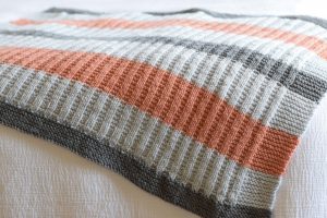 Simple Knitted Baby Blanket