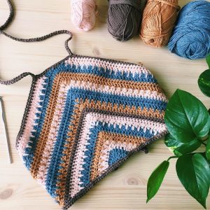 Striped Boho Crop Top Crochet Pattern