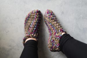 60 Minute Crochet Slippers