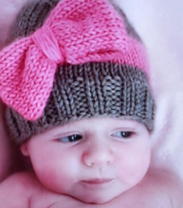 Baby Girl Knitted Hat